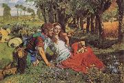William Holman Hunt The Hireling Shepherd Spain oil painting artist
